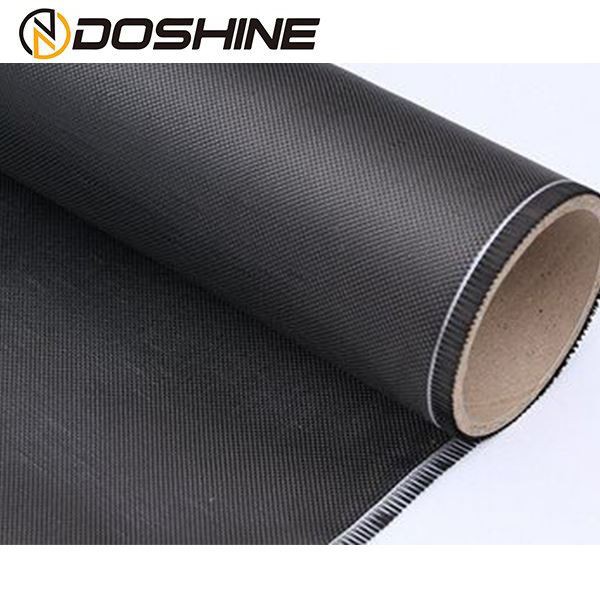 1k155g Tissu de carbone Chiffon uni tissu de carbone